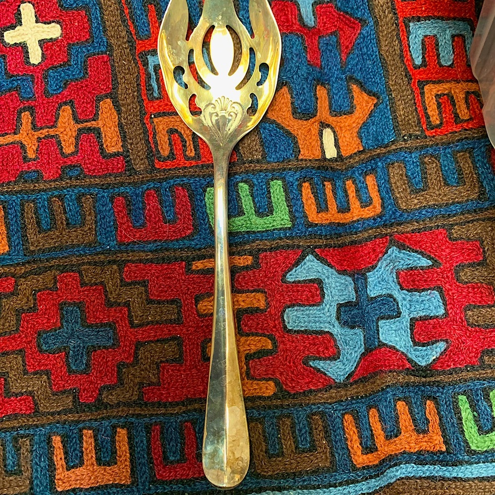 Salad Serving Spoon - Sheffield Silver Co